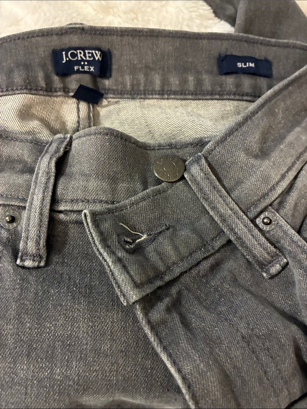 J. Crew Slim Men's Jeans in Gray